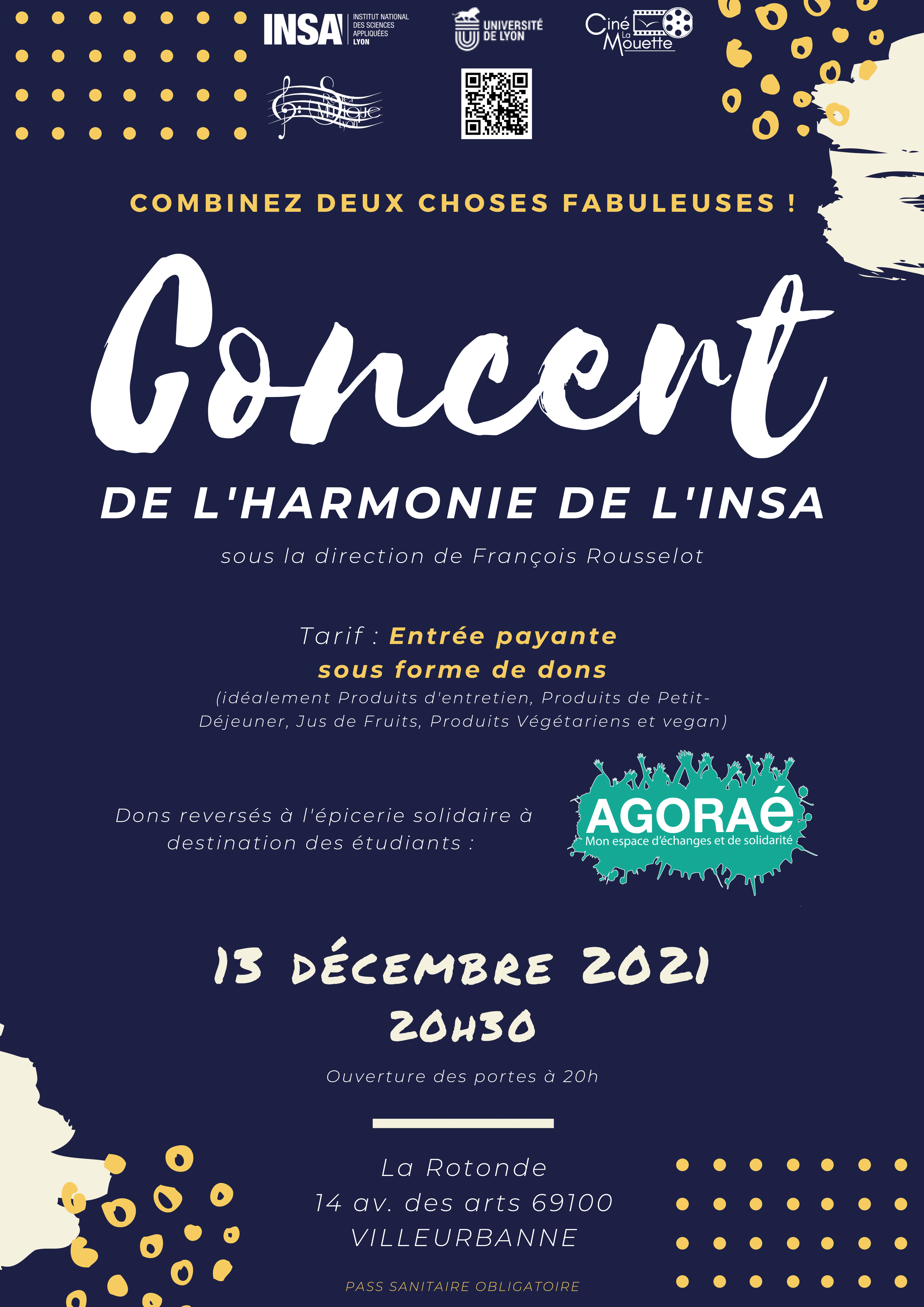 Visuel Concert de Noël Harmonie